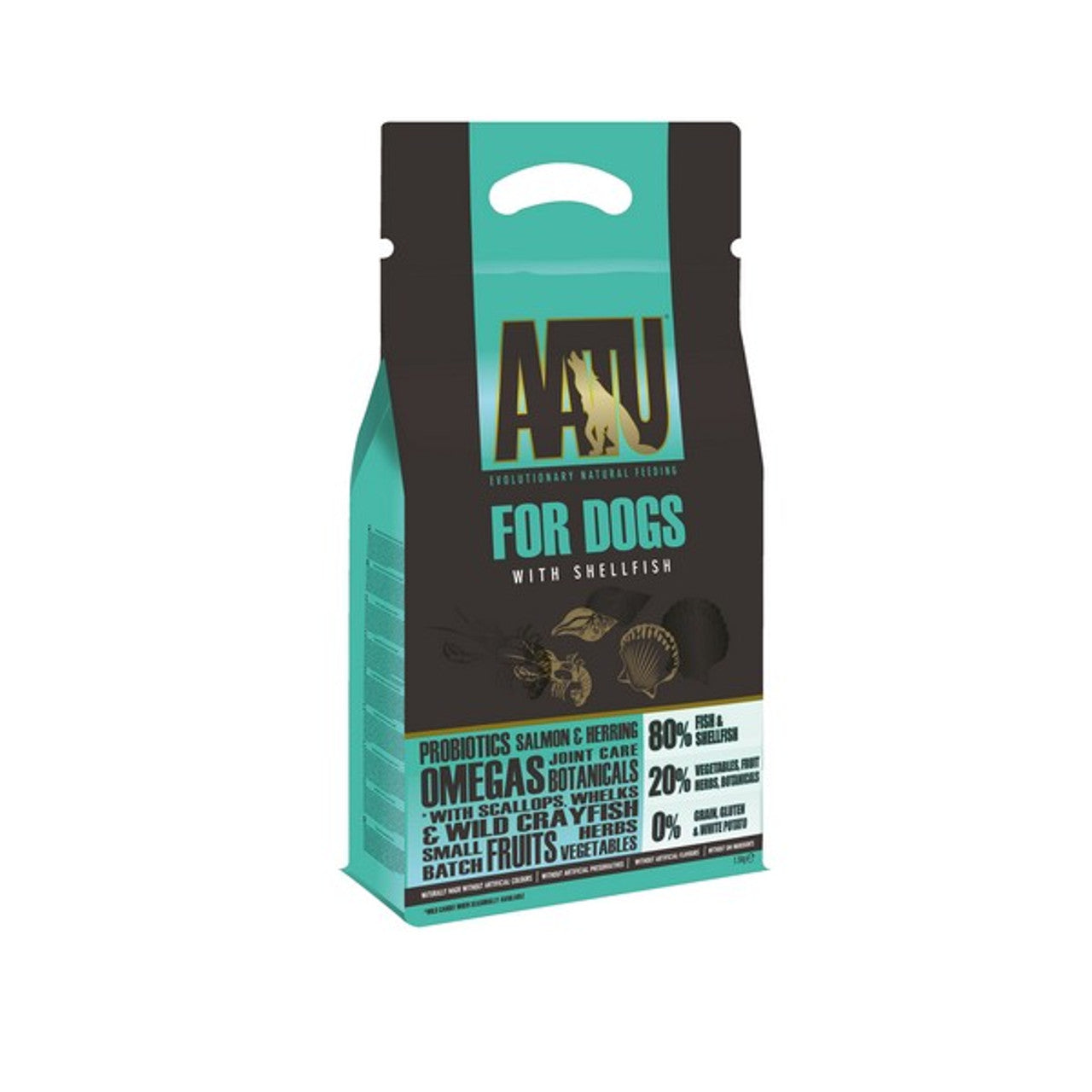 AATU Dog Adult Dry Food 80/20 Shellfish