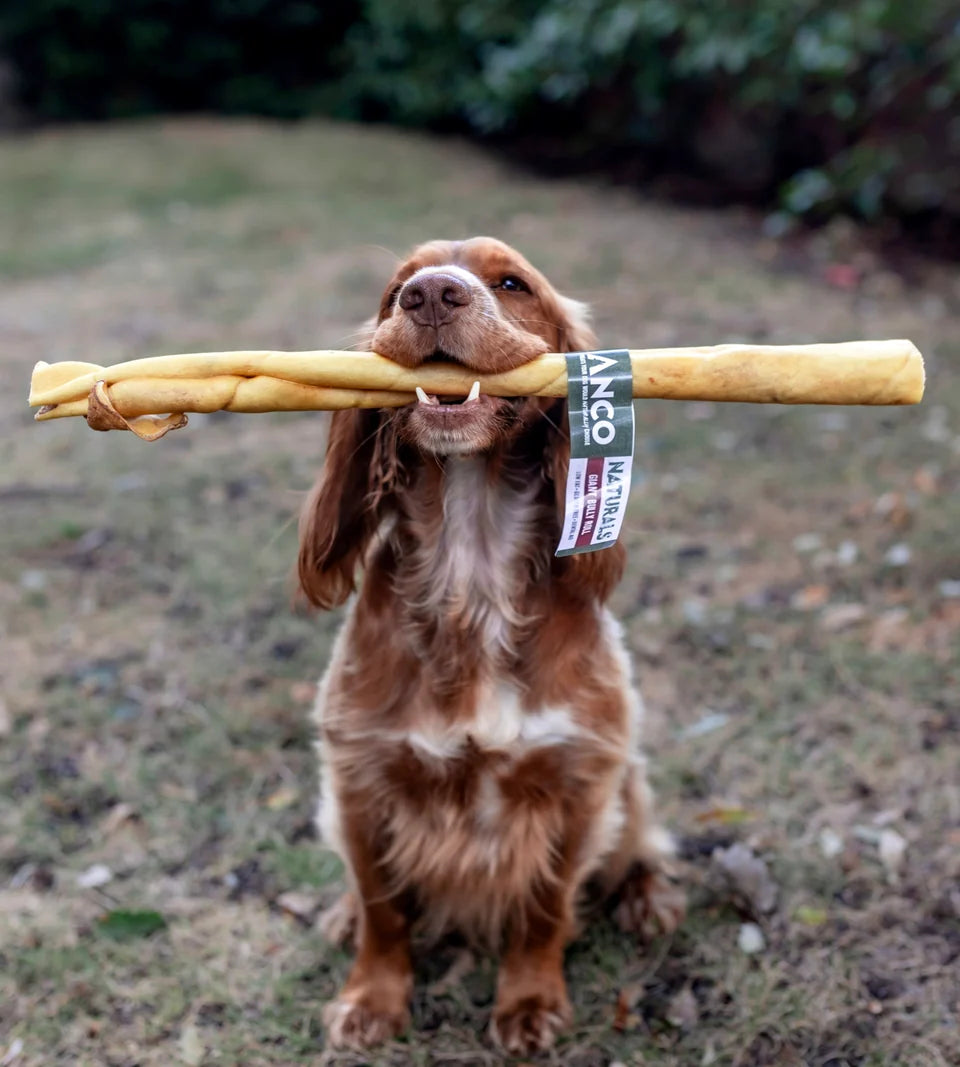 Anco Naturals Giant Bully Roll Dog Chew 1pc