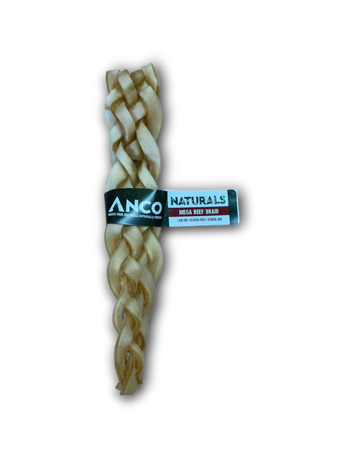 Anco Naturals Mega Beef Braid 1pc