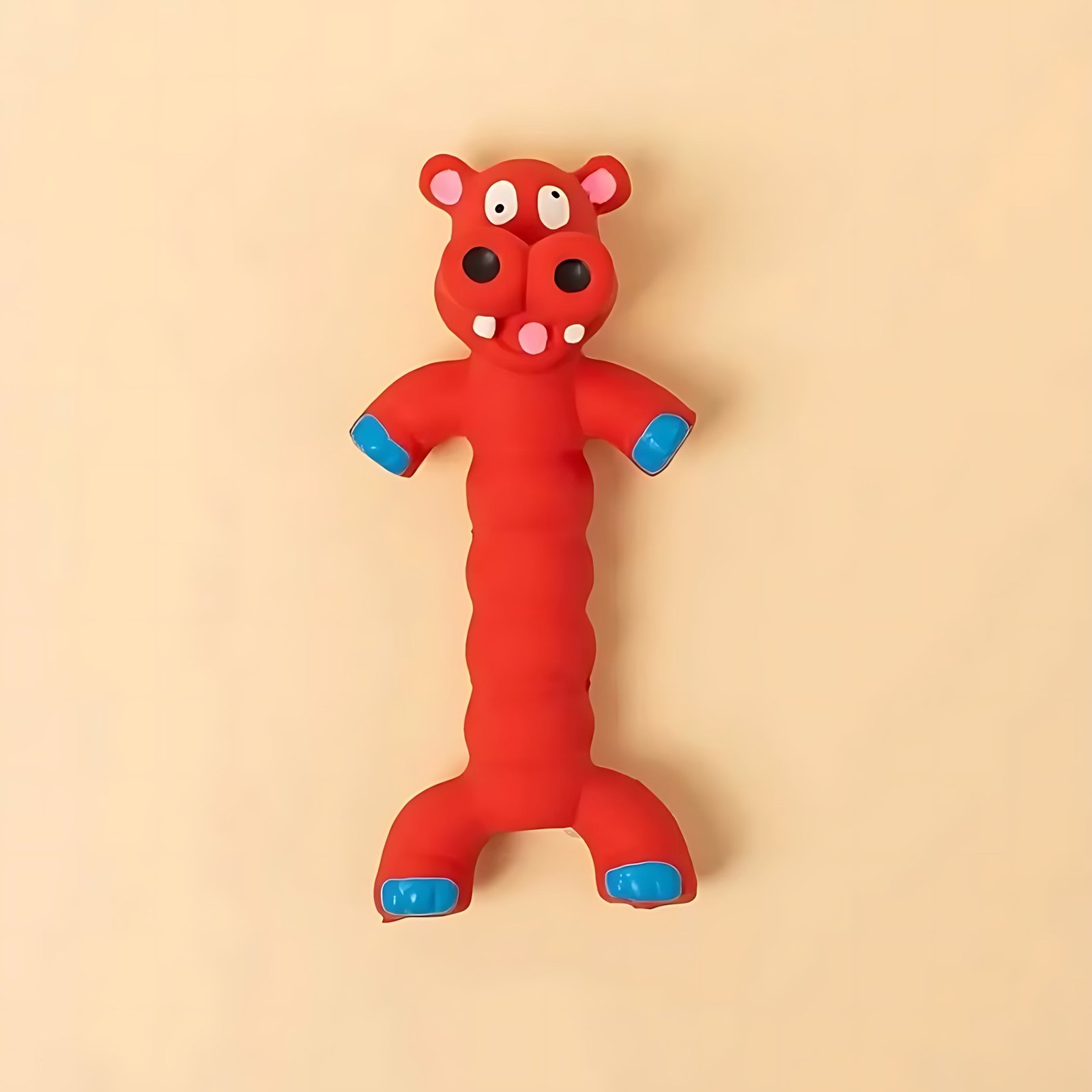 Durable Latex Squeaky Dog Toy – Interactive Chew Toy for Puppies & Small Dogs - Image 7