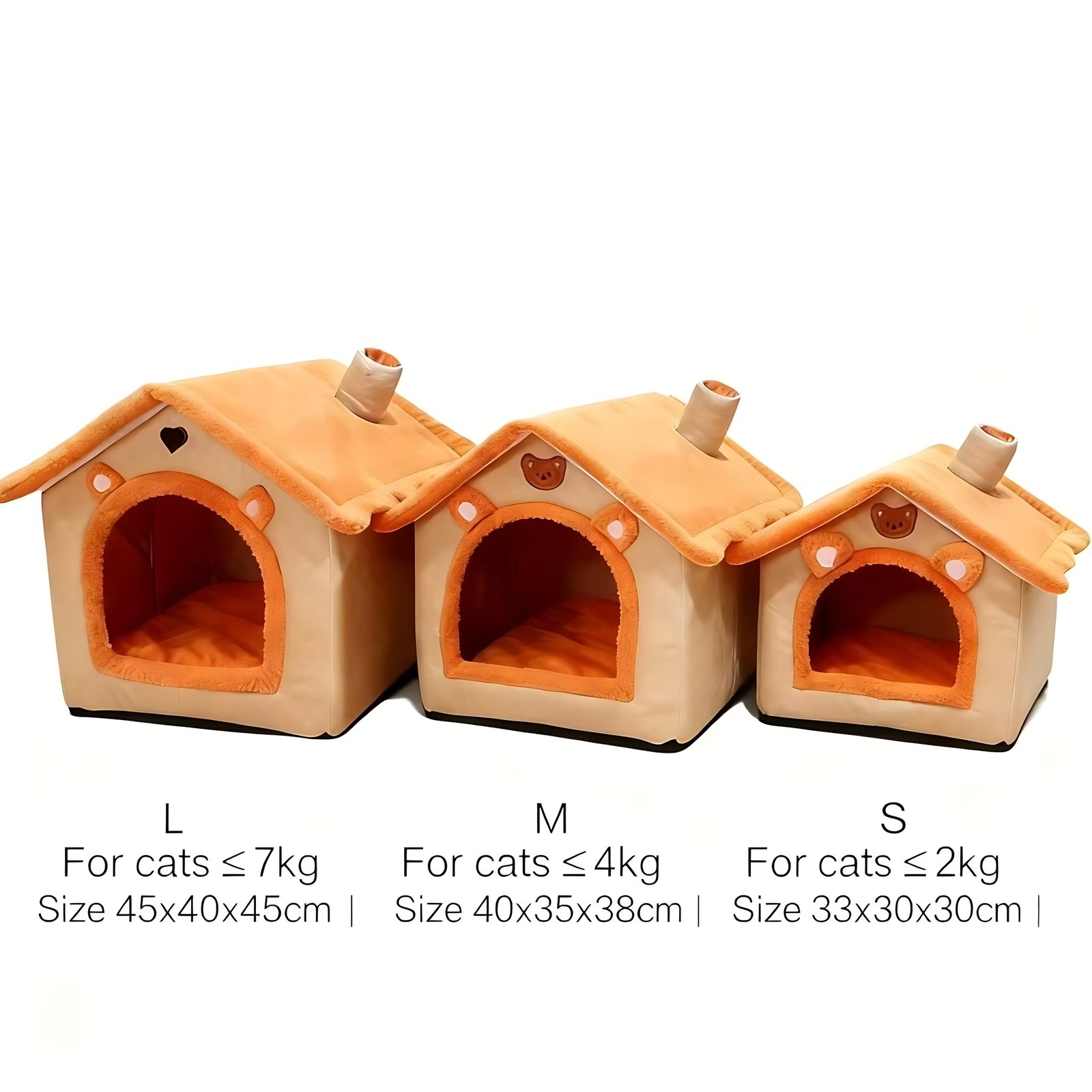 Indoor Pet House Bed – Washable Cozy Bed for Cats & Small Dogs - Image 7