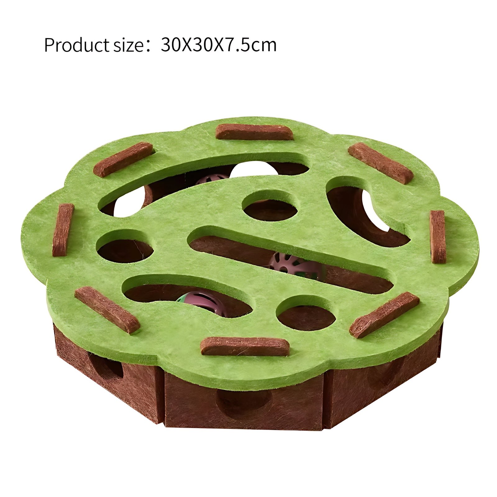 Interactive Cat Scratch Puzzle Box – Enrichment Maze Toy for Cats - Image 6
