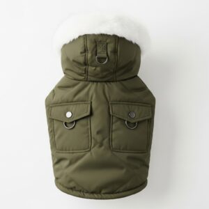 Premium Winter Dog Hoodie – Soft, Warm Coat for Small & Medium Dogs