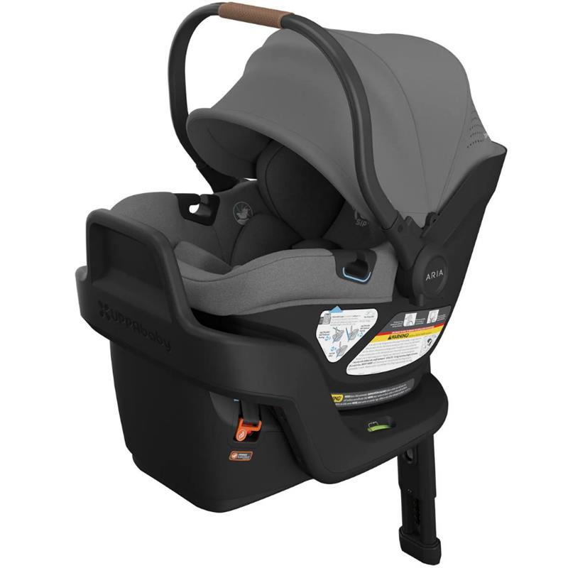 Uppababy - Aria V2 Lightweight Infant Car Seat, Greyson (Charcoal Melange)