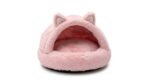 Premium Round Plush Pet Nest – Ultra Soft Warm Bed with Cover