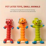 Durable Latex Squeaky Dog Toy – Interactive Chew Toy for Puppies & Small Dogs - Image 6