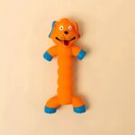 Durable Latex Squeaky Dog Toy – Interactive Chew Toy for Puppies & Small Dogs - Image 3