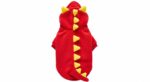 Premium Dinosaur Dog Hoodie – Soft Fleece Warm Winter Coat for Small Dogs